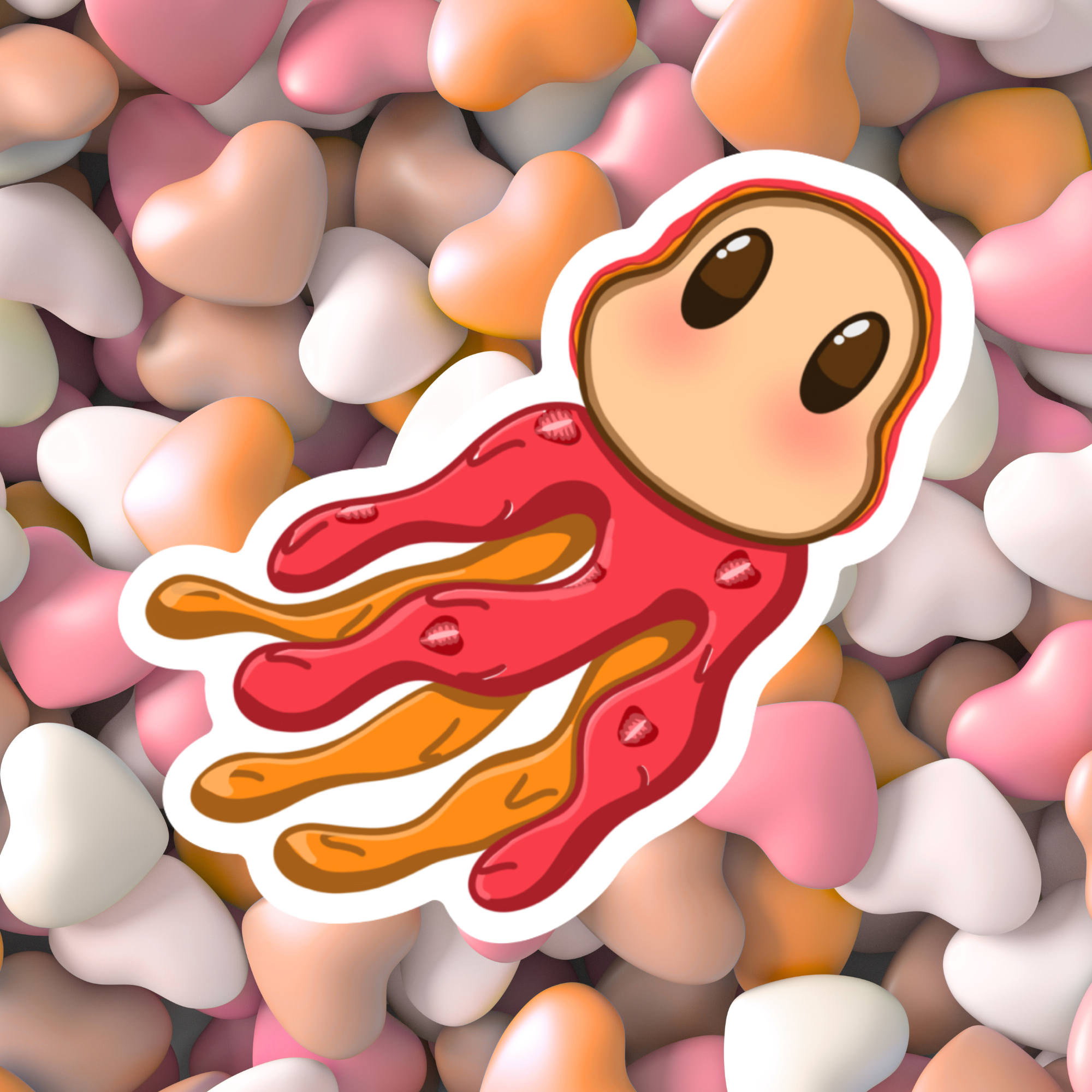 Strawberry Jelly Sticker ʚ🍓ɞ