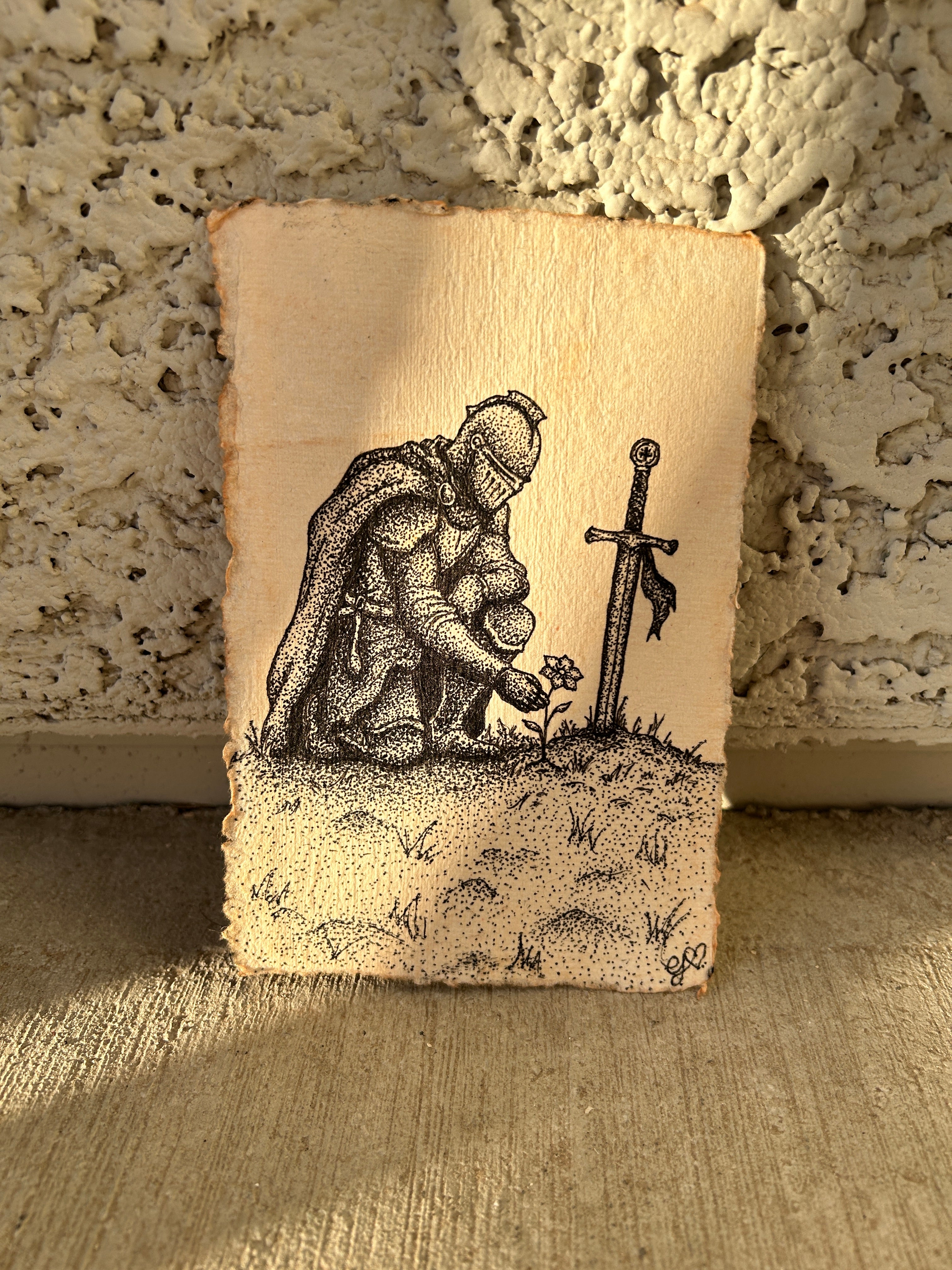 Where Grief Took Root ⋆ Original Drawing