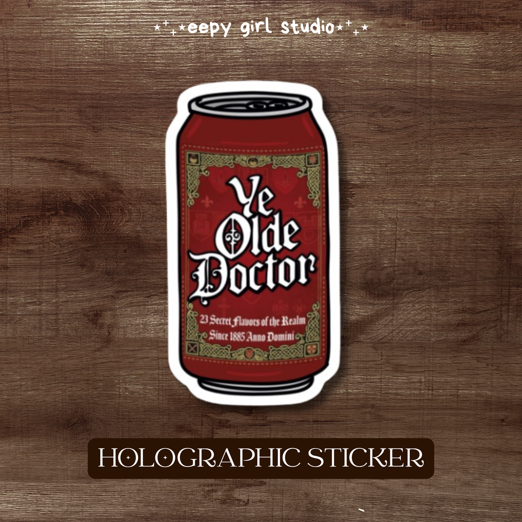 Ye Olde Doctor • Holographic Sticker
