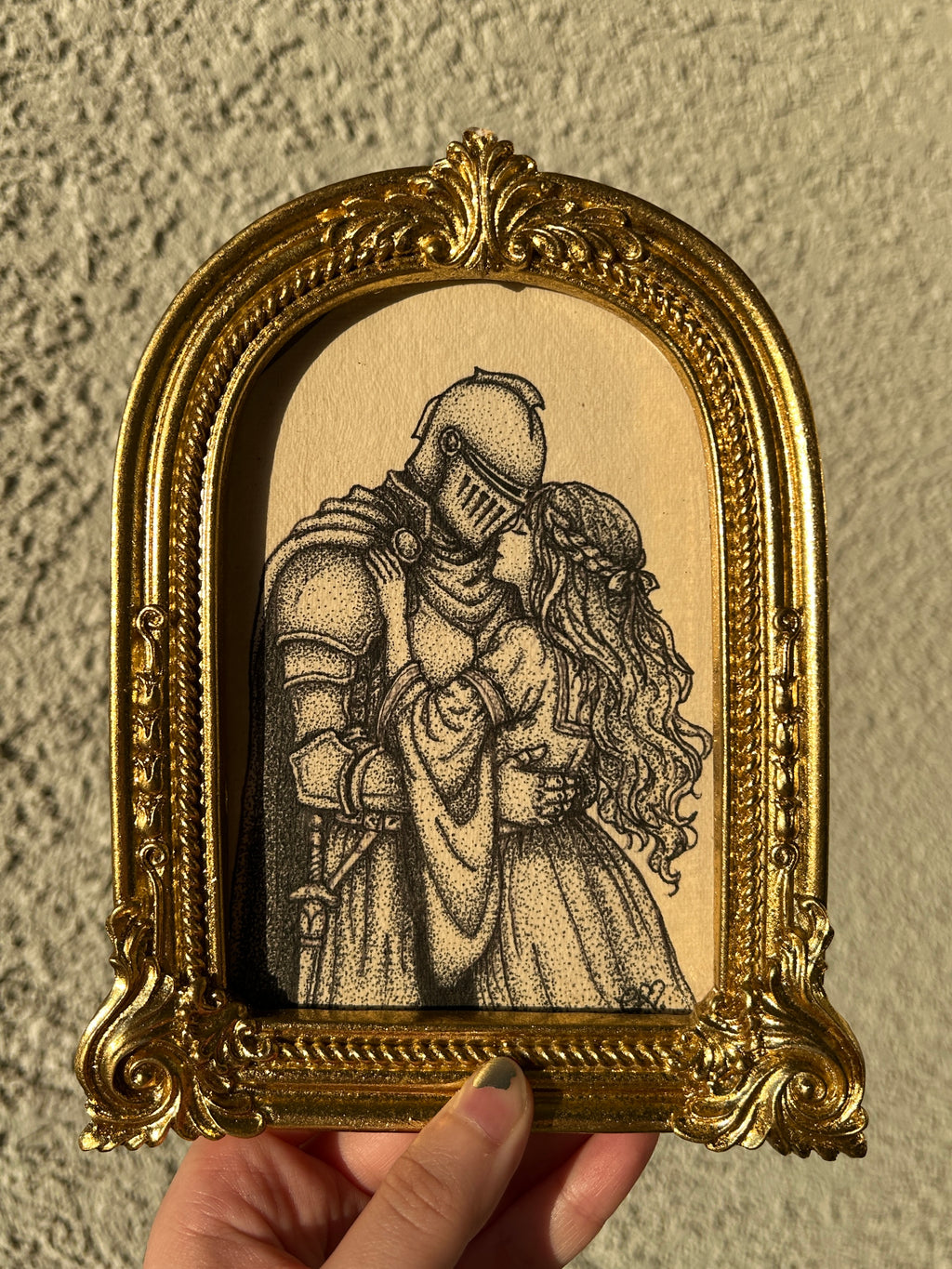 Sanctuary ⋆ Framed Original Drawing