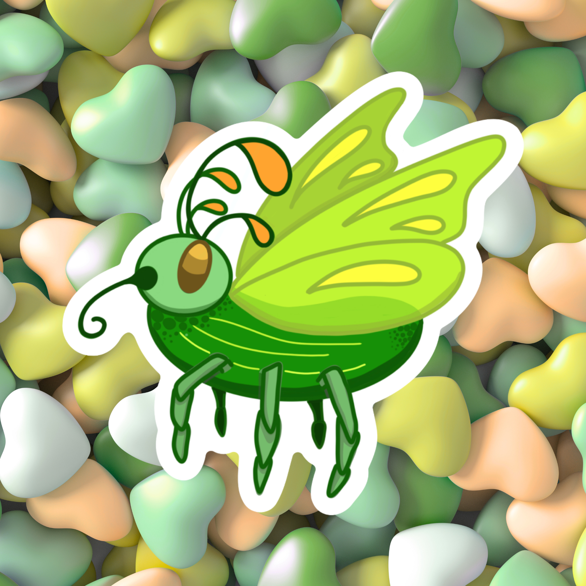 Picklefly Sticker 🥒