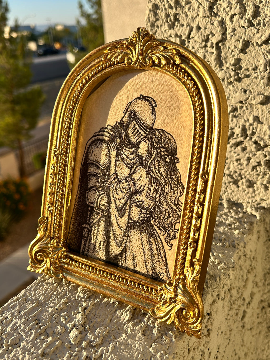 Sanctuary ⋆ Framed Original Drawing