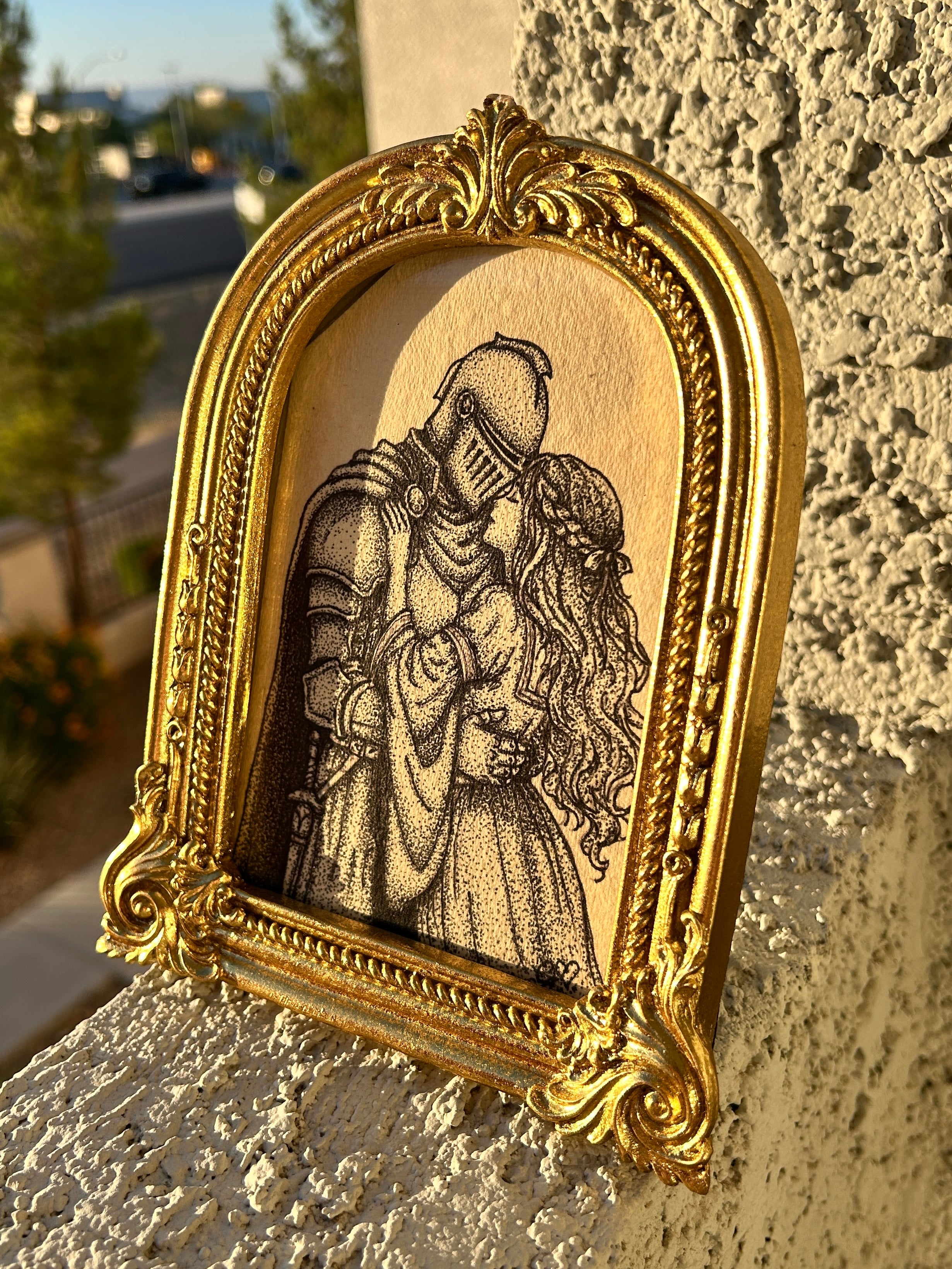 Sanctuary ⋆ Framed Original Drawing