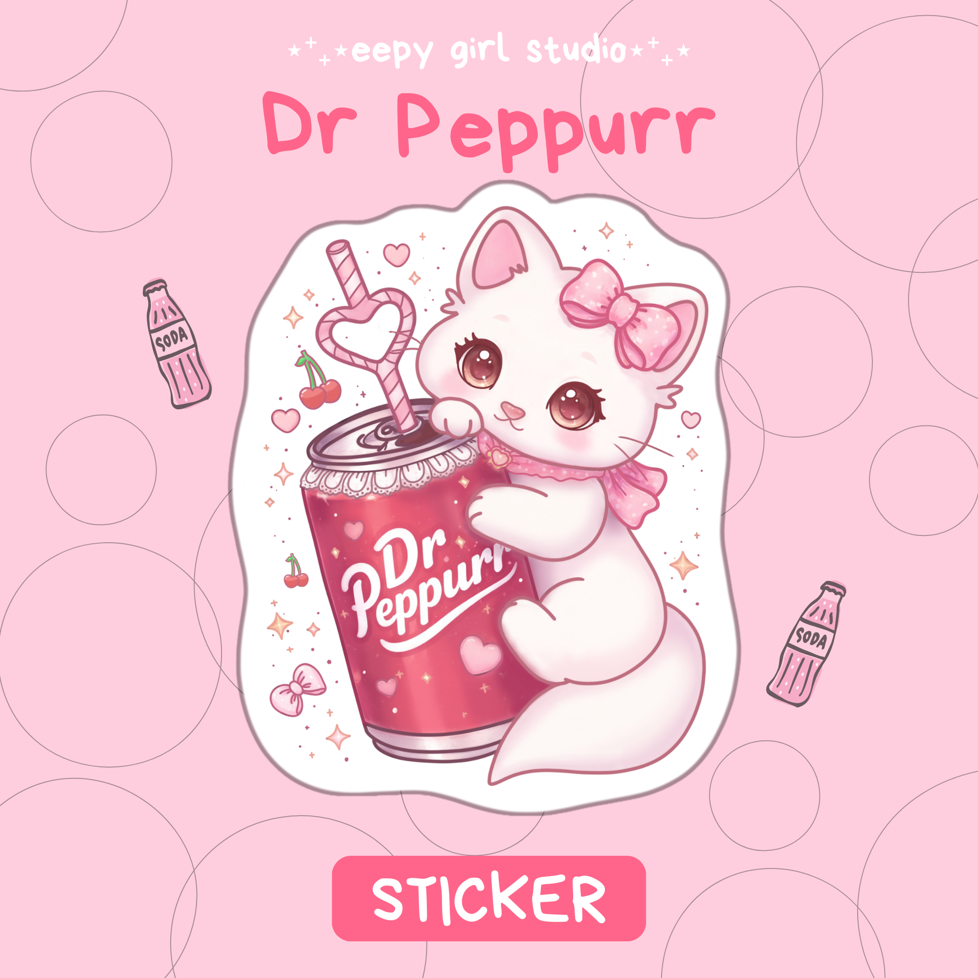 Dr Peppurr 🍒 Sticker