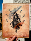 Rellana, Twin Moon Knight • Art Print
