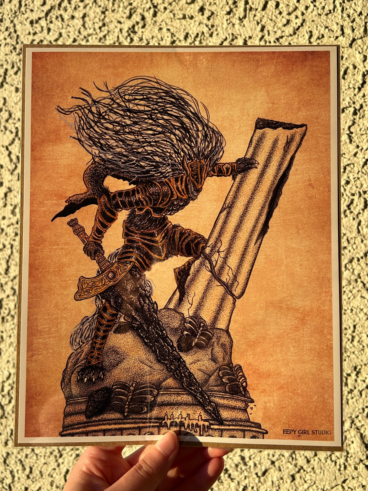 Maliketh, The Black Blade • Art Print