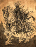 Sir Vaelric, Nox Spirit Rider • Art Print