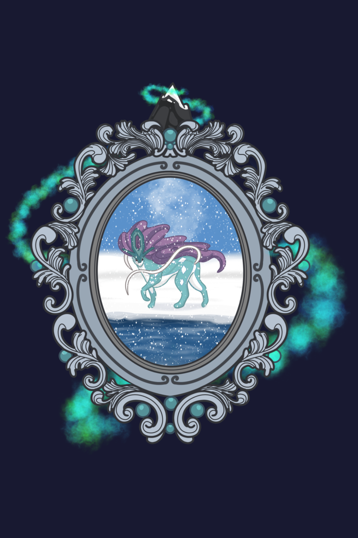 Winter Gaze ⋆꙳•̩̩͙❅*̩̩͙‧͙ Art Print