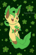 Shiny Leaf -'.🌿.'- Art Print