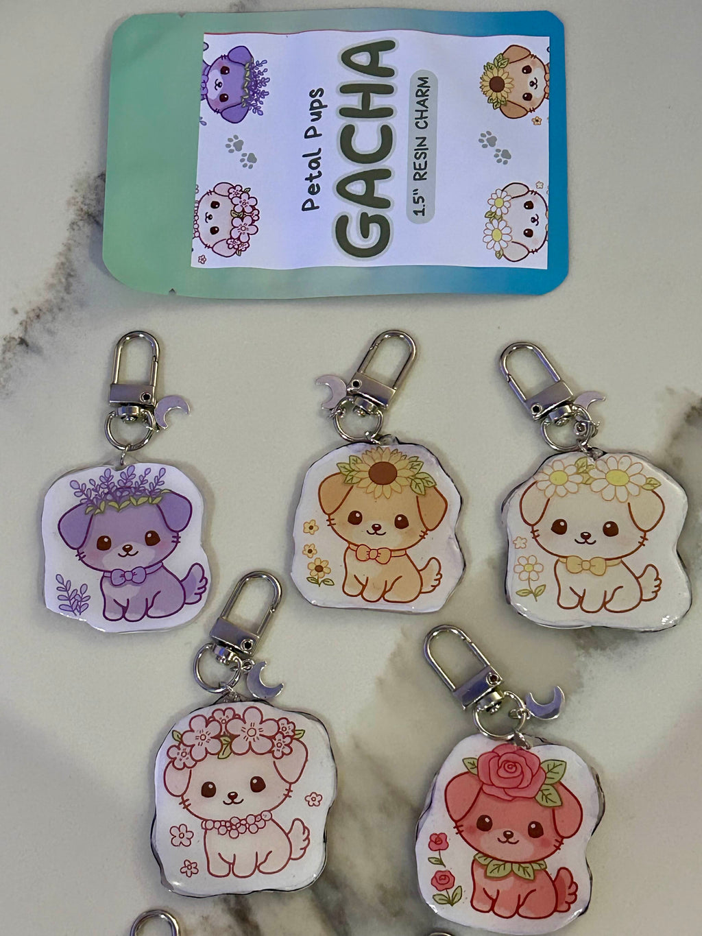 Petal Pups Keychain 💐 Blind Bag!
