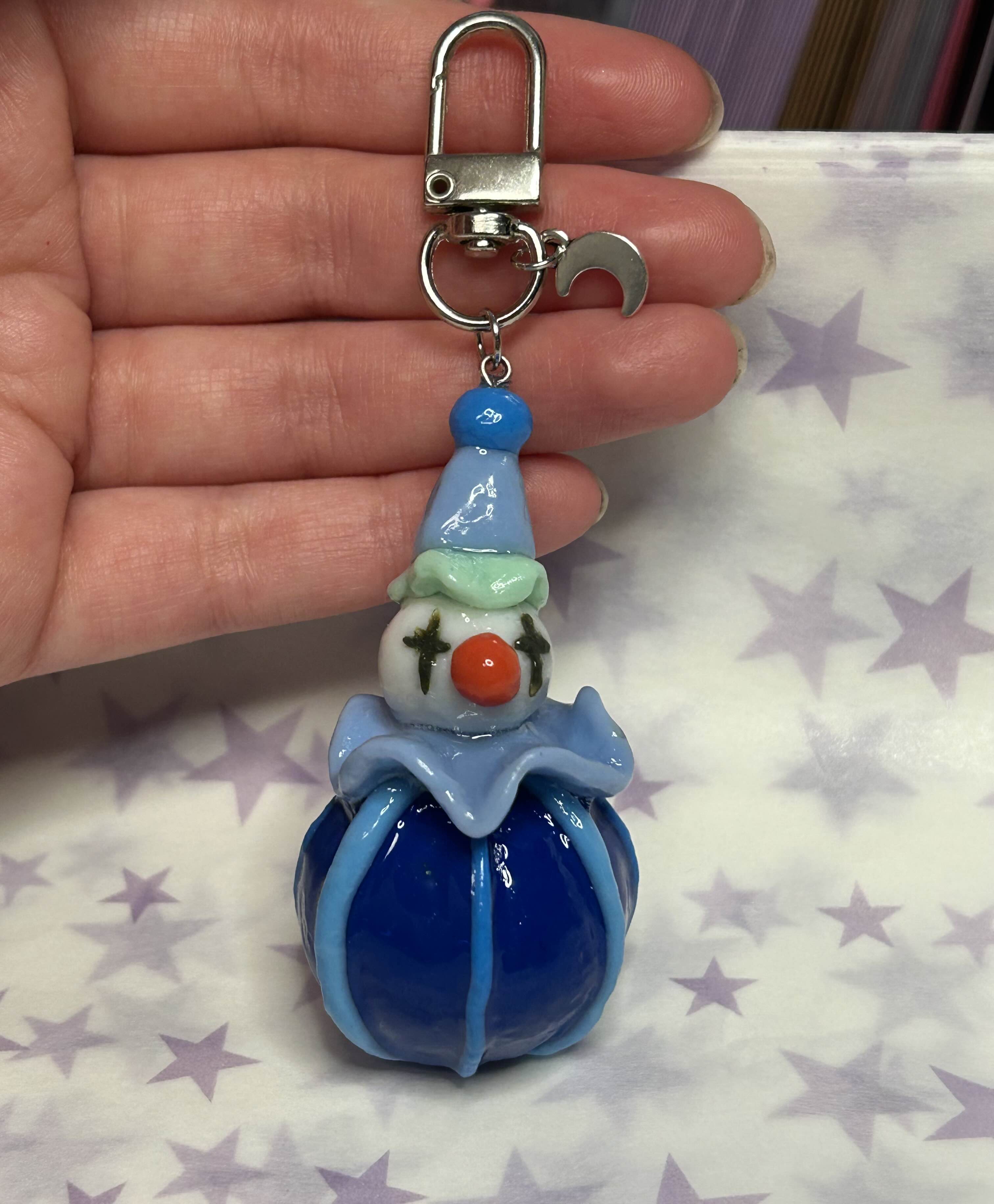 Giant Blue Clown 🎈 Keychain