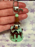 Mint Chocolate Chip Clown 🎈 Keychain