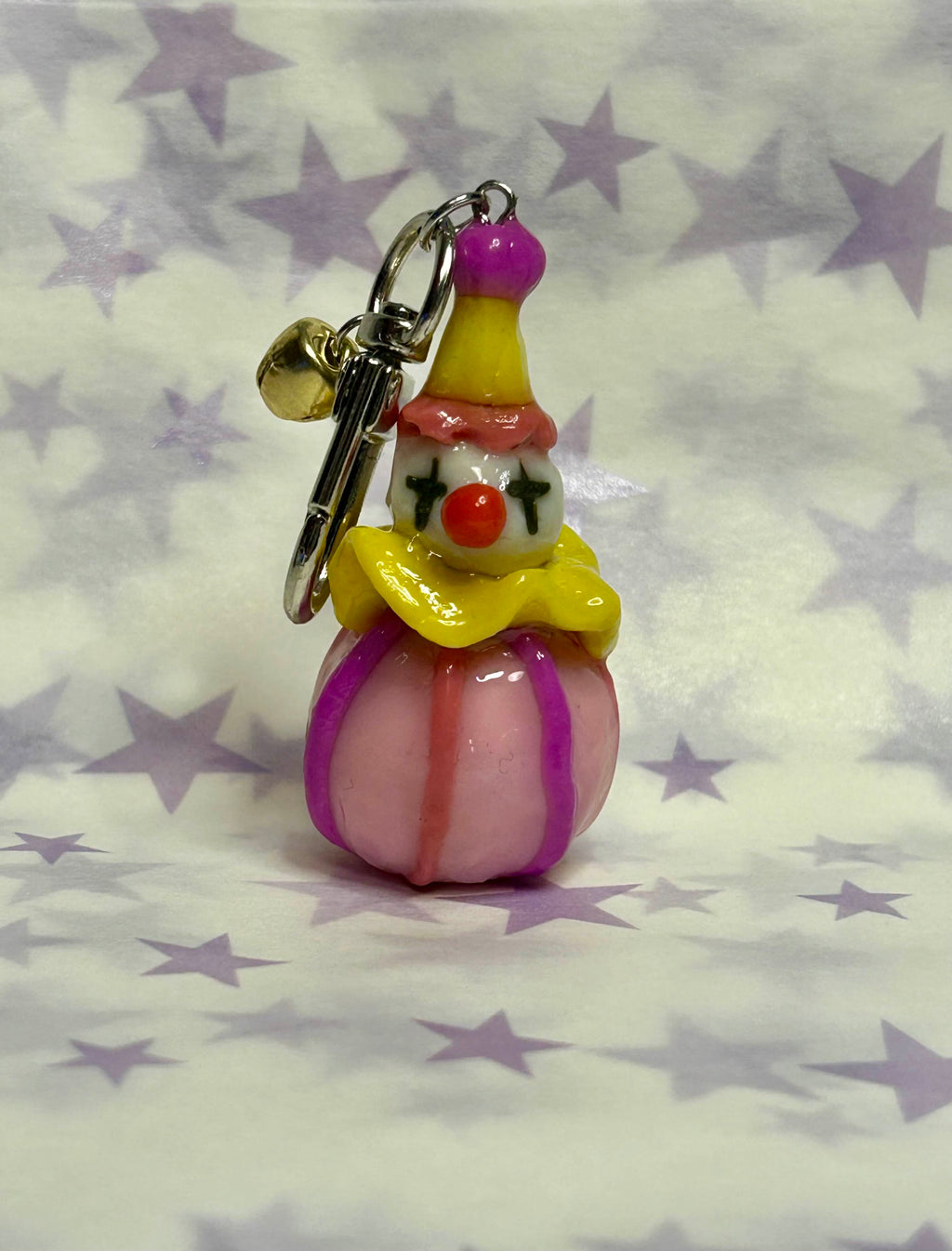 Pink Clown 🎈 Keychain