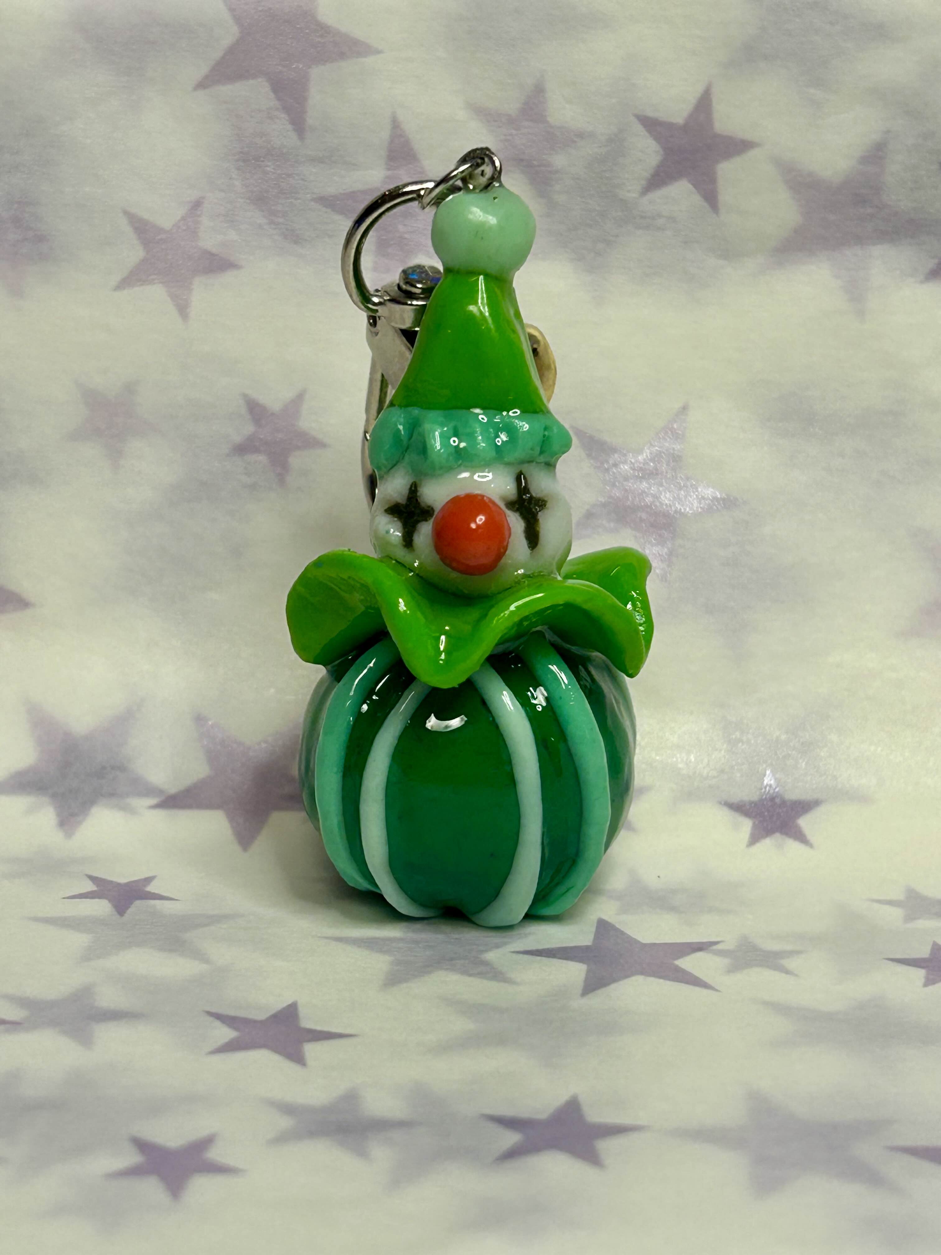 Green Clown 🎈 Keychain