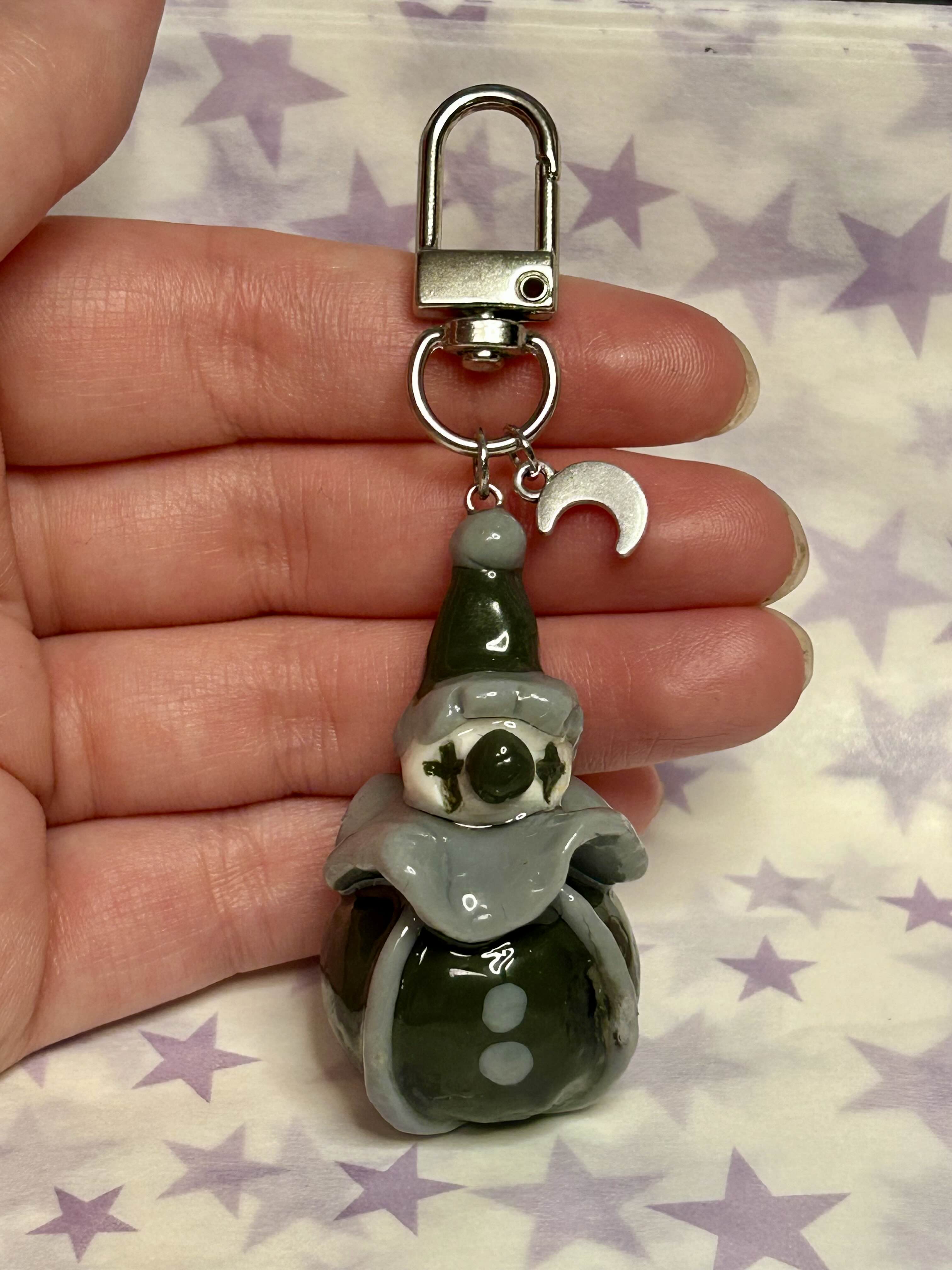 Black Clown 🎈 Keychain