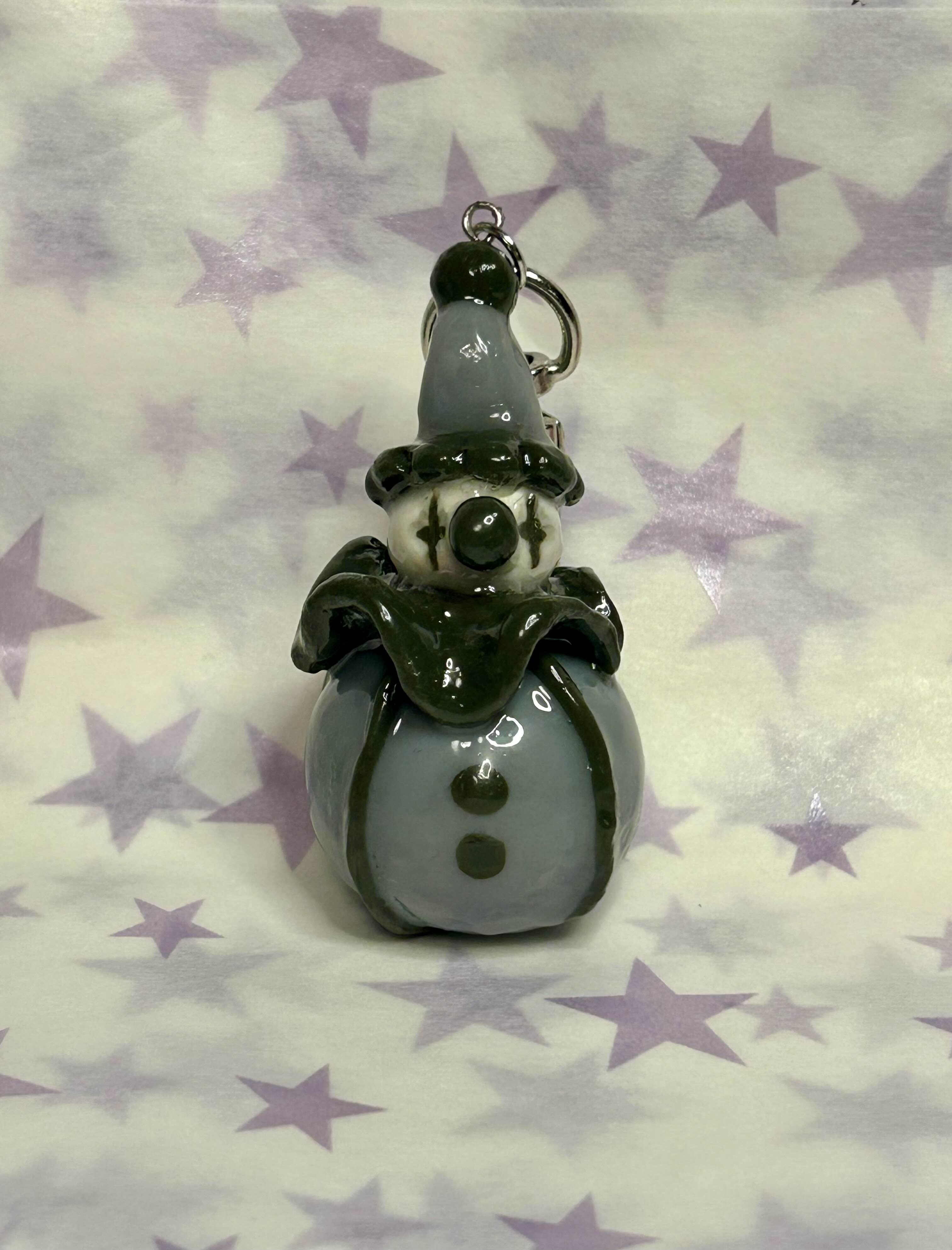 Grey Clown 🎈 Keychain
