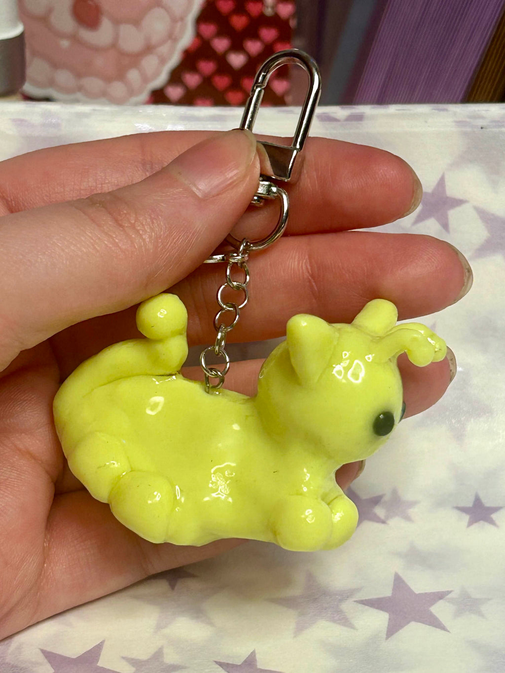 Alien Cat 👽 Keychain