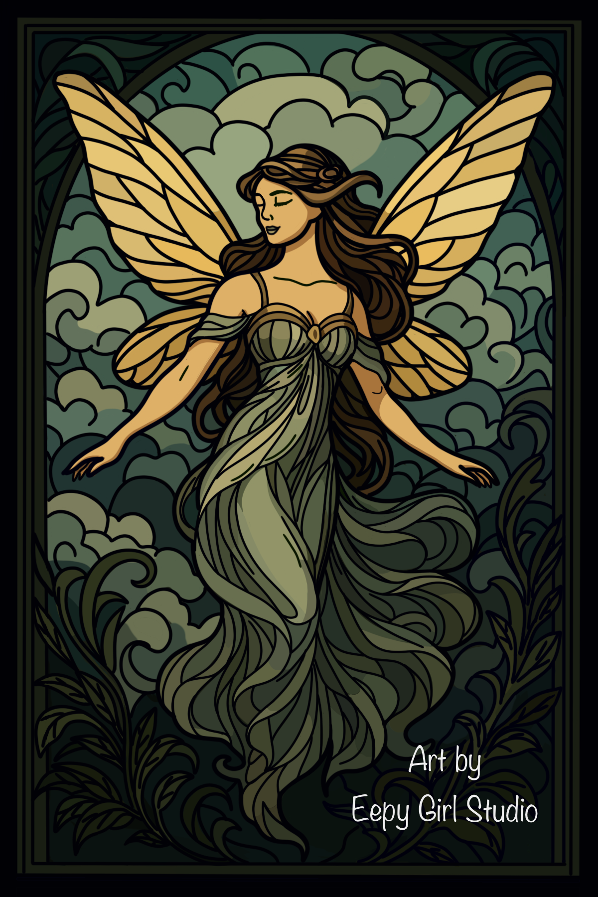 Air Fairy 🌬️ Art Print