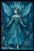 Ice Fairy ❄️💎 Art Print