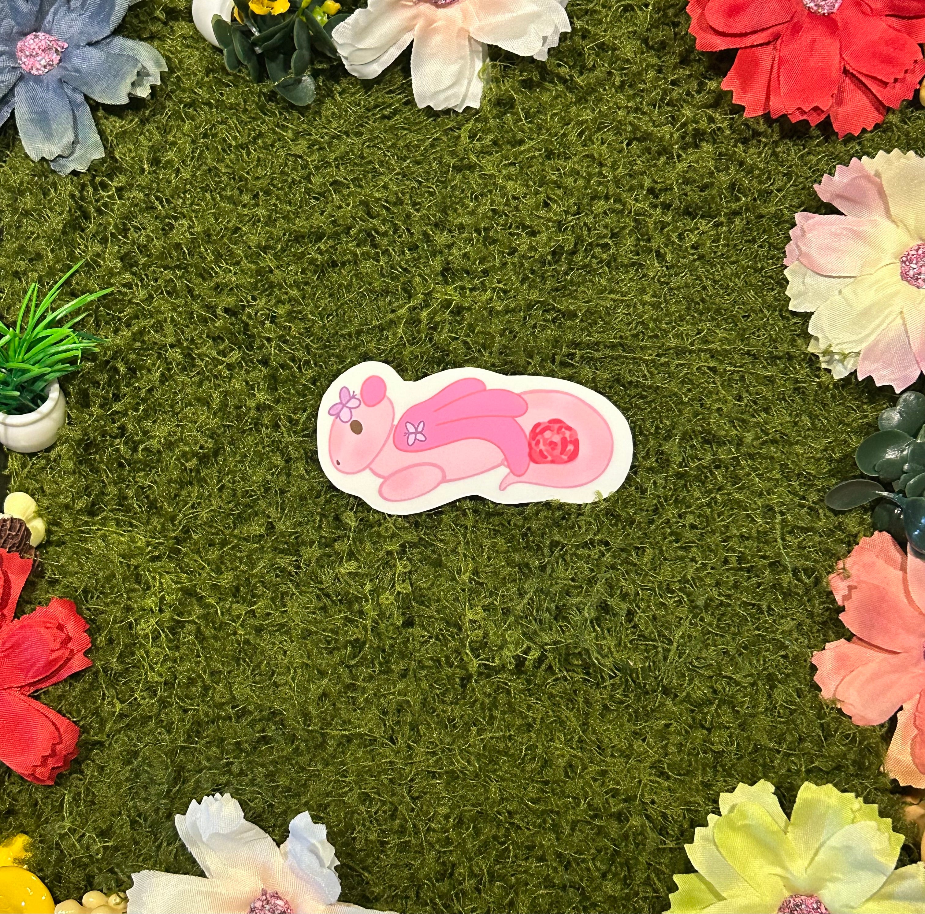 Roselle Petalwing Sticker