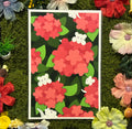 Verbena Peekers · Art Print