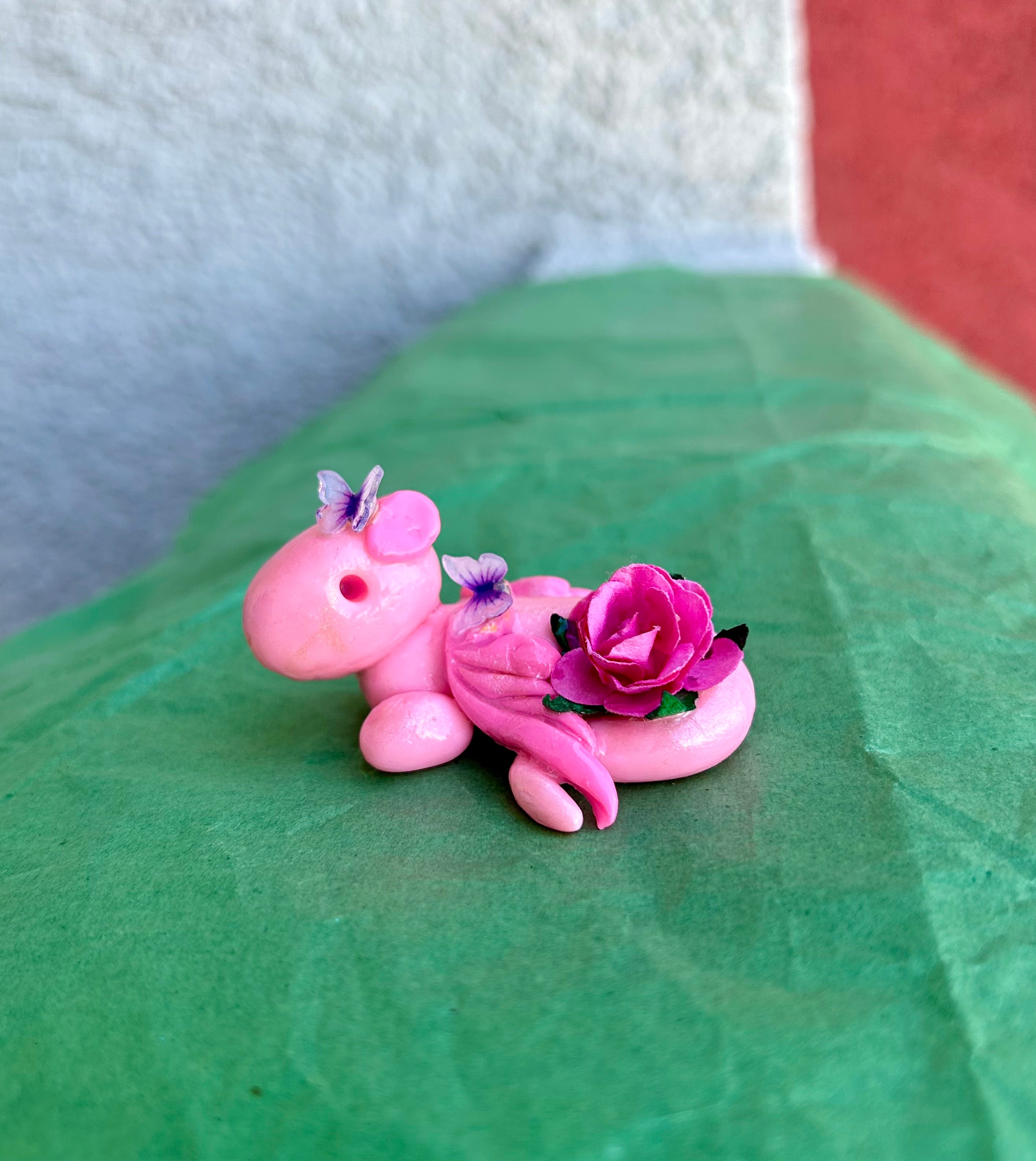 Roselle the Petalwing Dragon