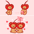 Day 4: Cherry Twin Bears