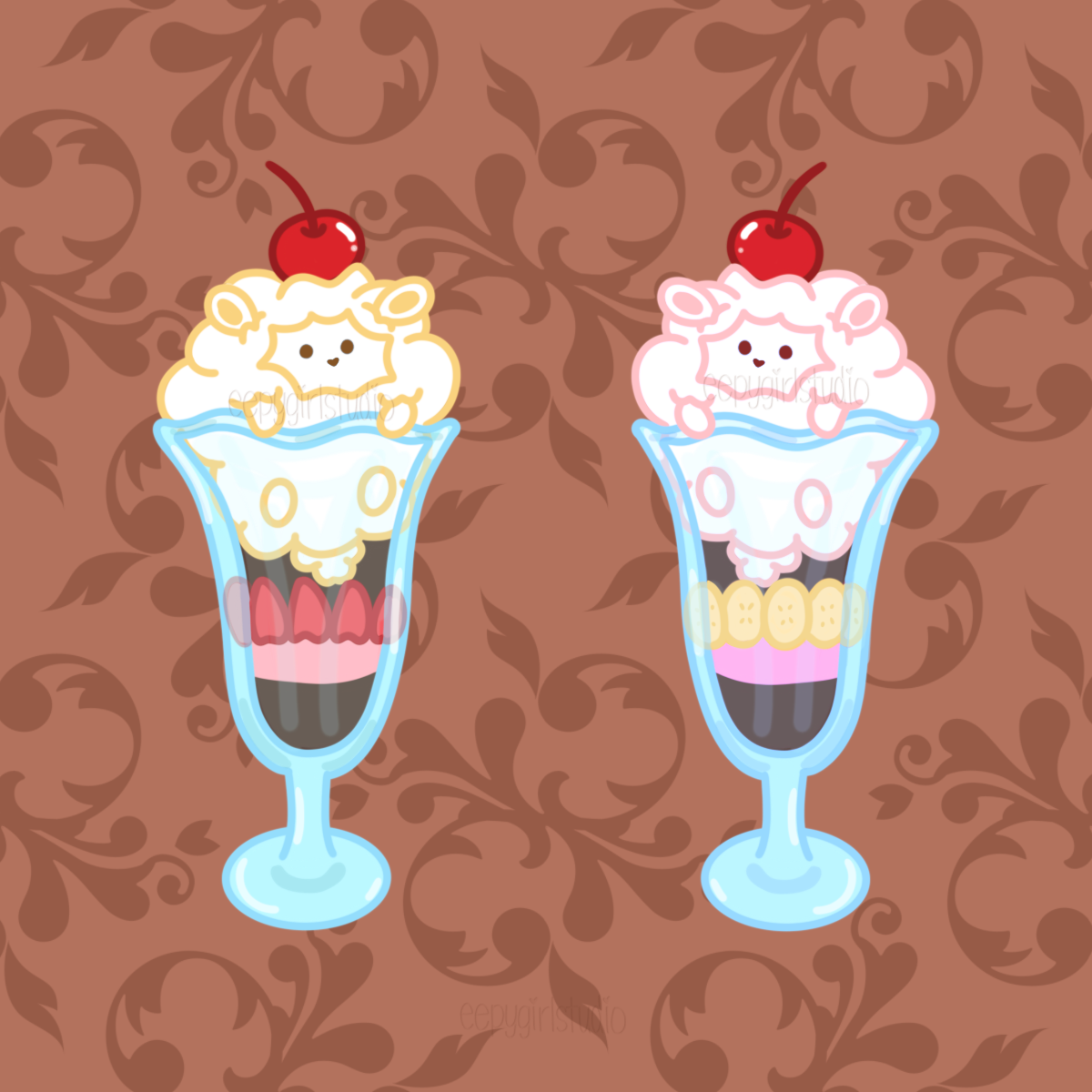 Day 13: Ice Cream Lambs