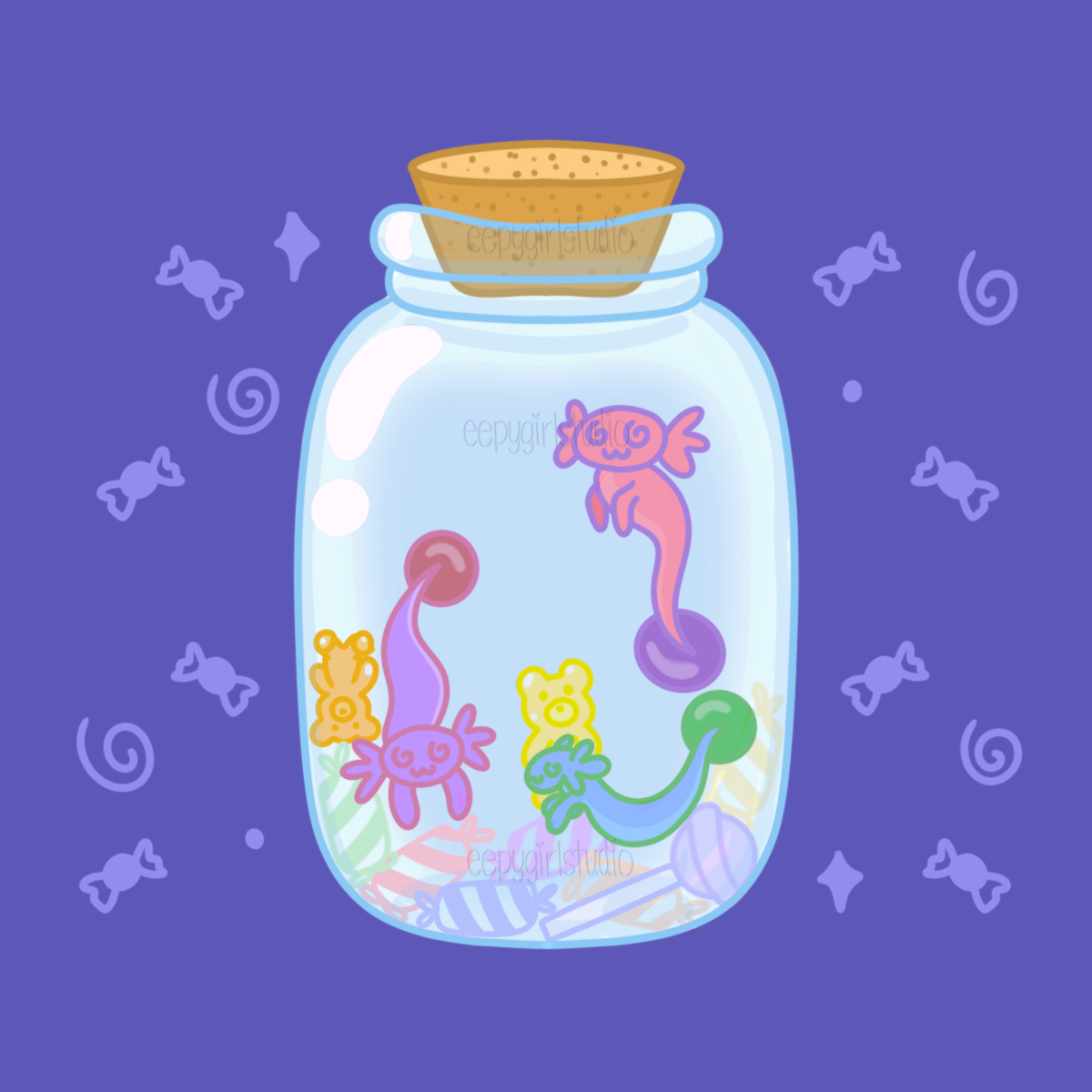 Day 14: Candy Jar Spirits