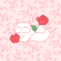 Day 15: Rose Milk Kitty