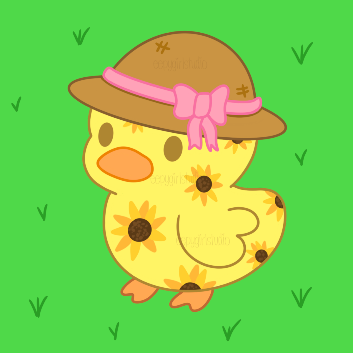 Day 18: Sunflower Chick