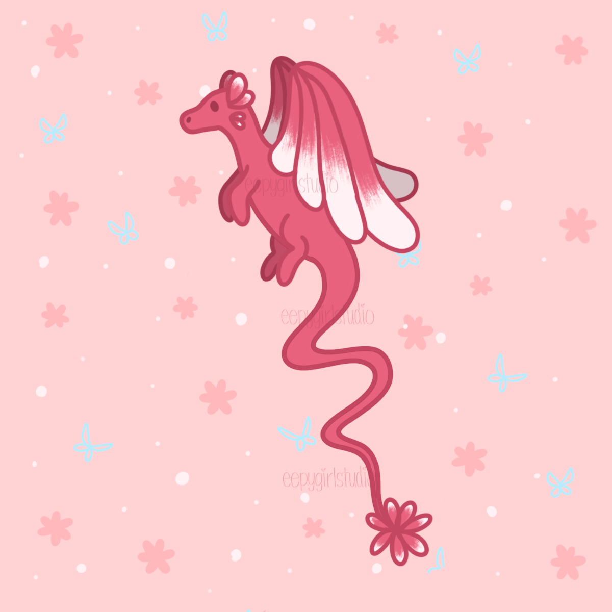 Day 21: Blossom Dragon