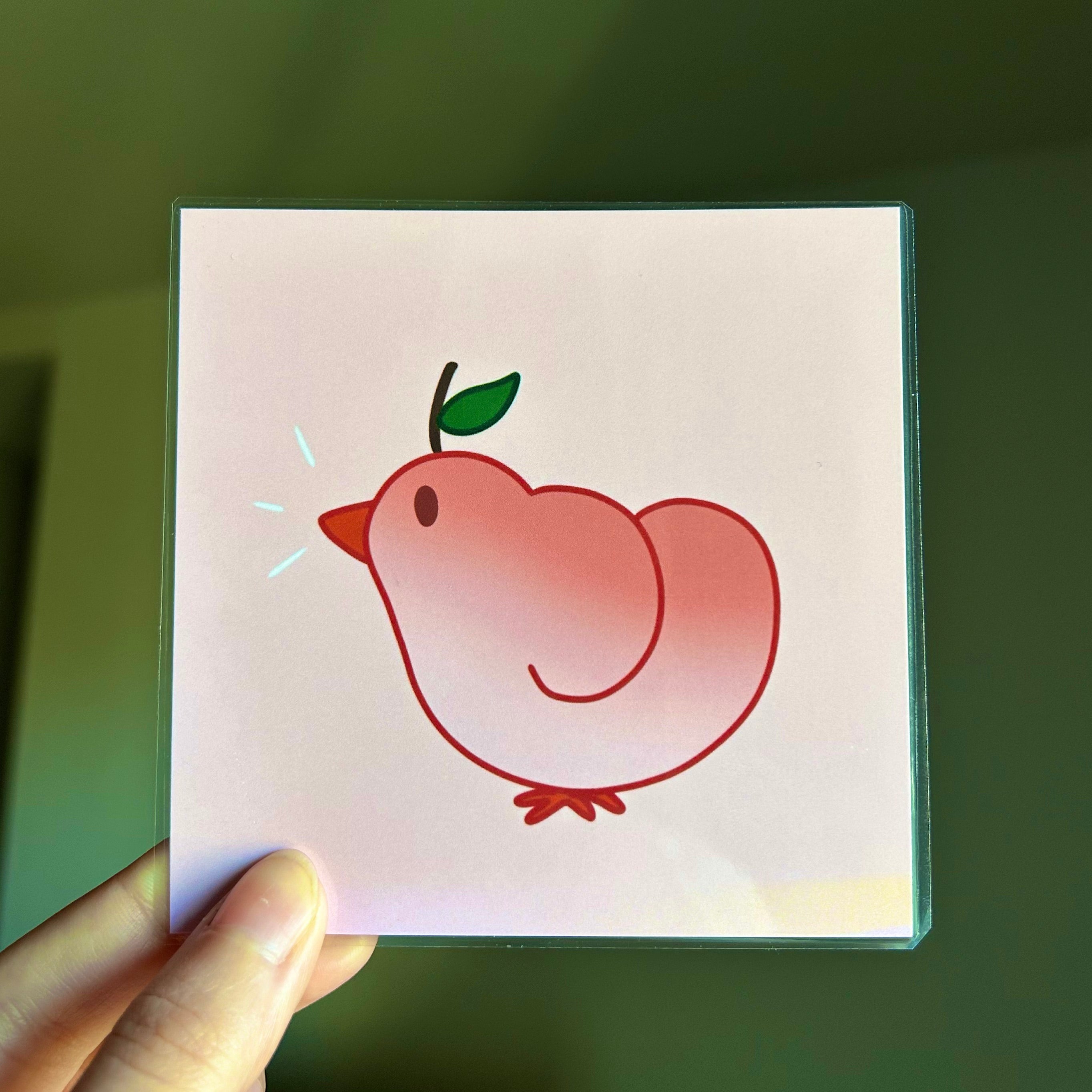 Day 3: Peach Chick