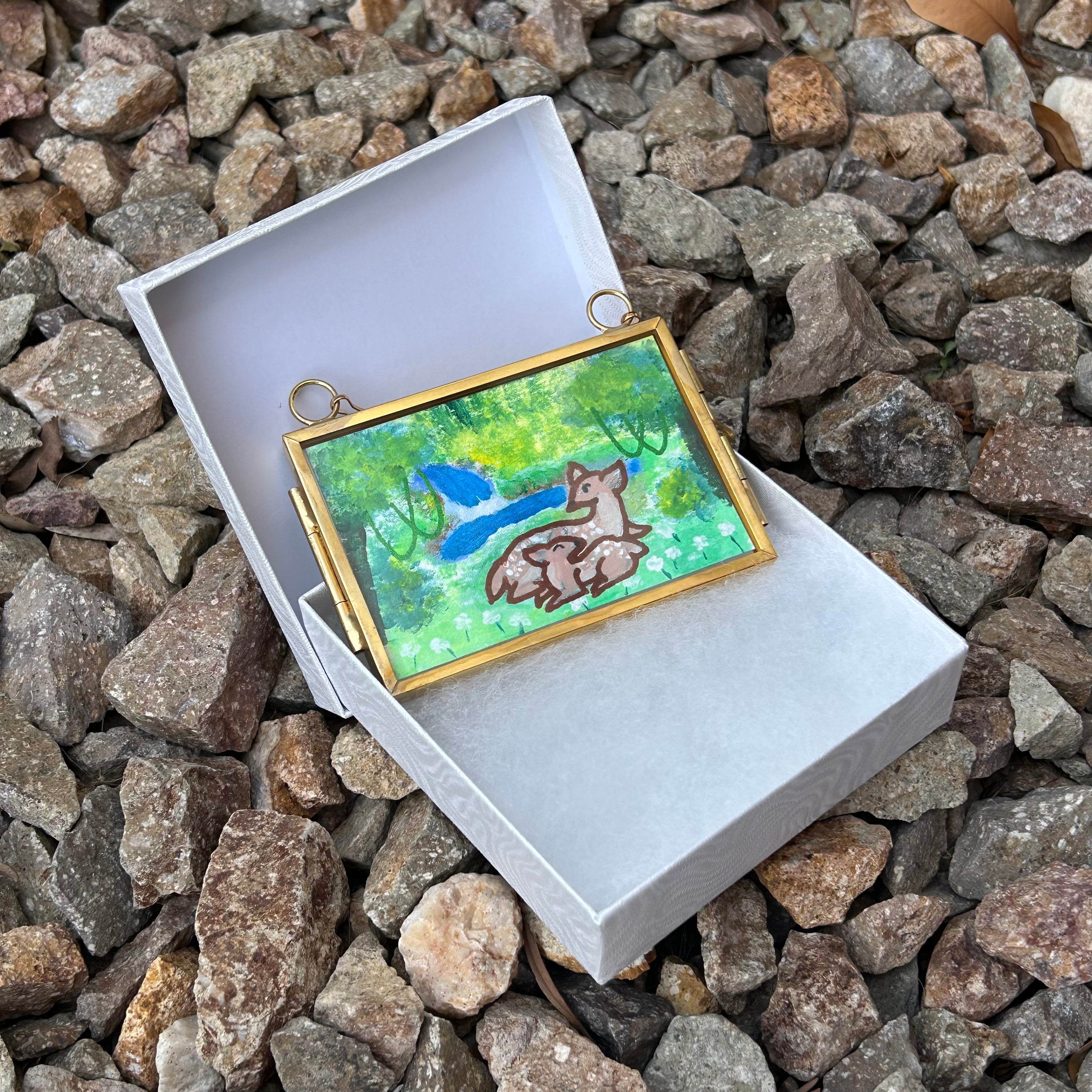 Safe Haven · Framed Mini Painting
