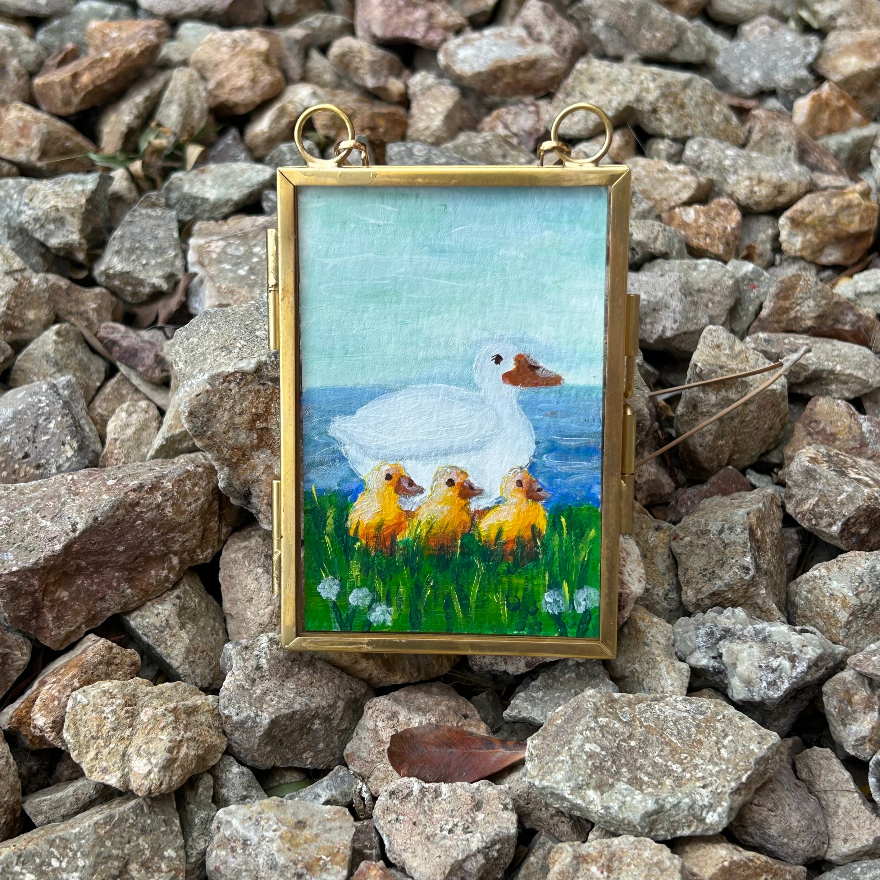Mom Life · Framed Mini Painting