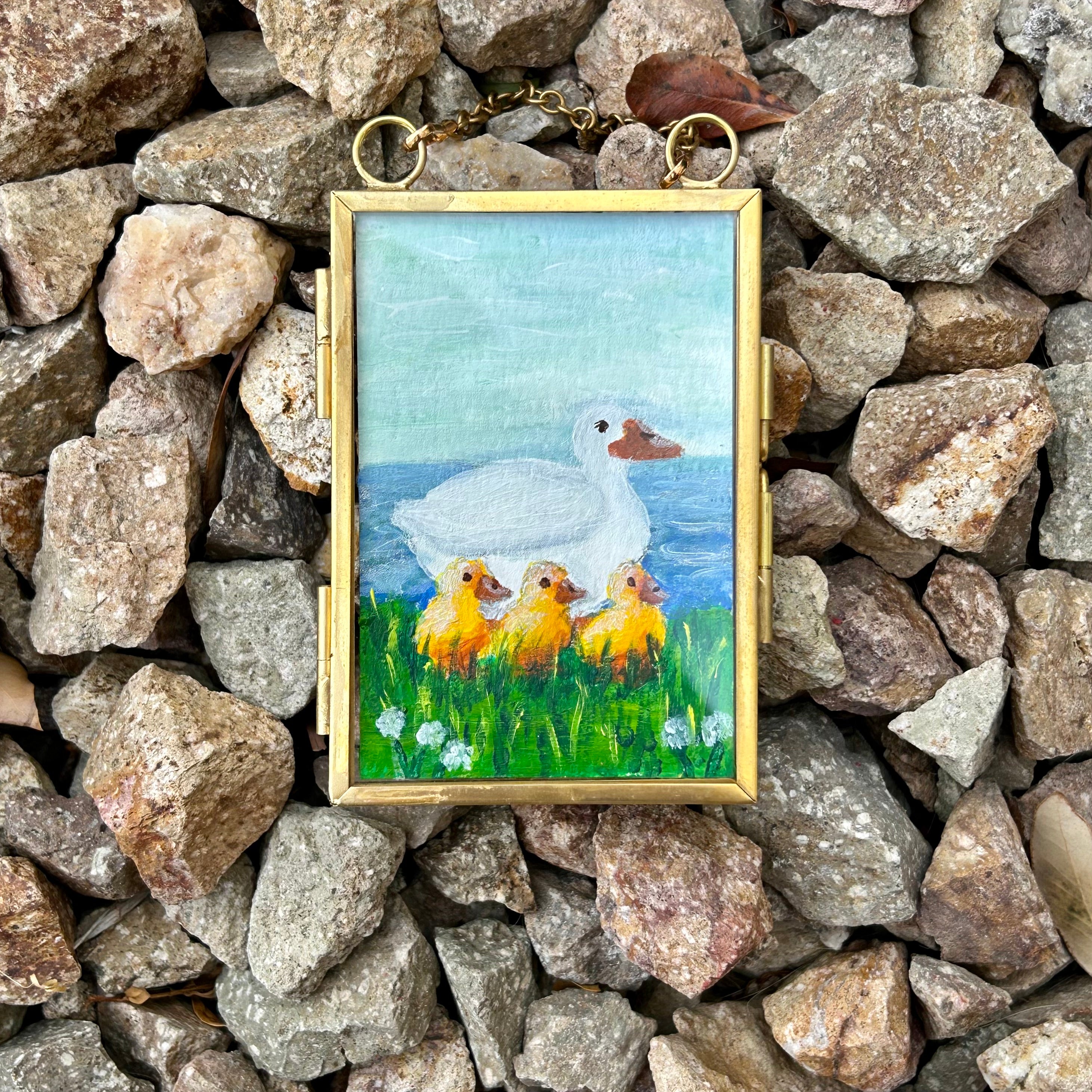 Mom Life · Framed Mini Painting