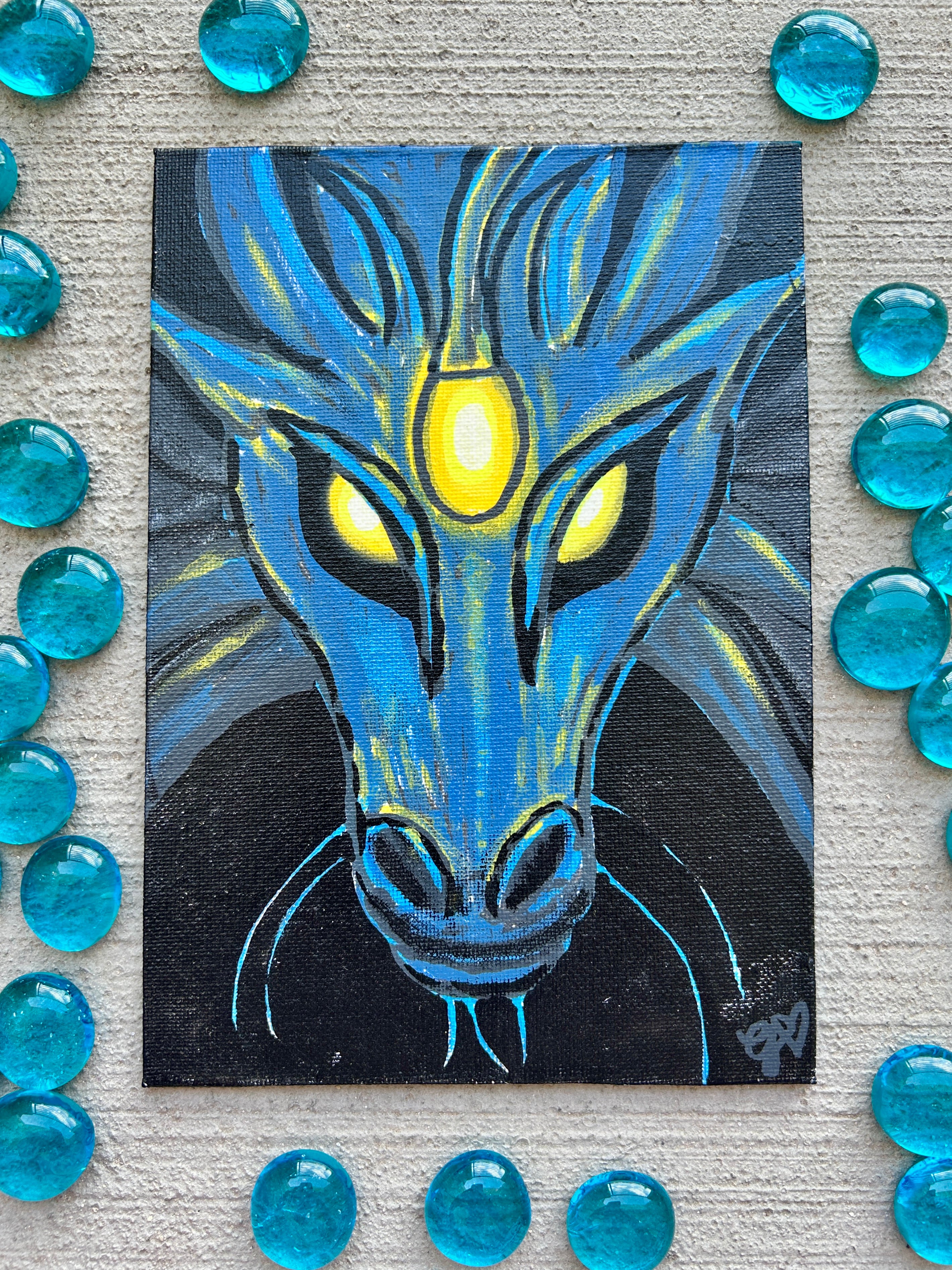 Velkris Decides Your Fate · Original Painting