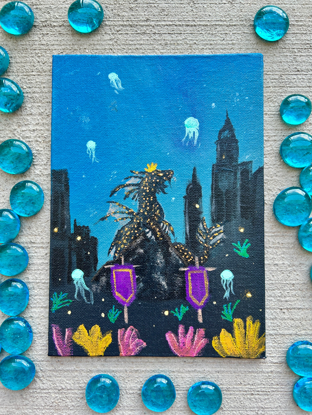 King Aqualion · Original Painting