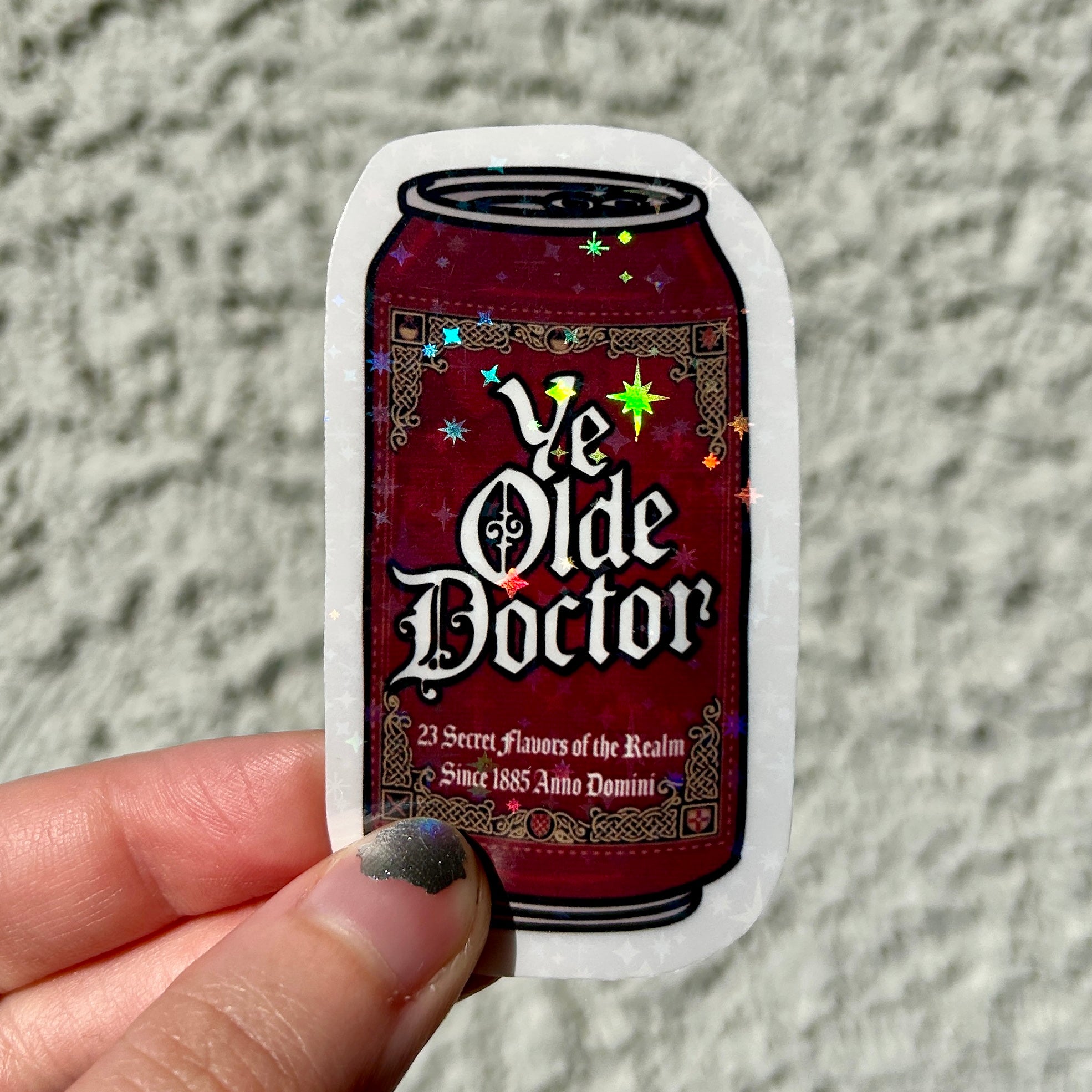 Ye Olde Doctor • Holographic Sticker