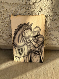 Of Horse and Knight ⋆ Original Drawing