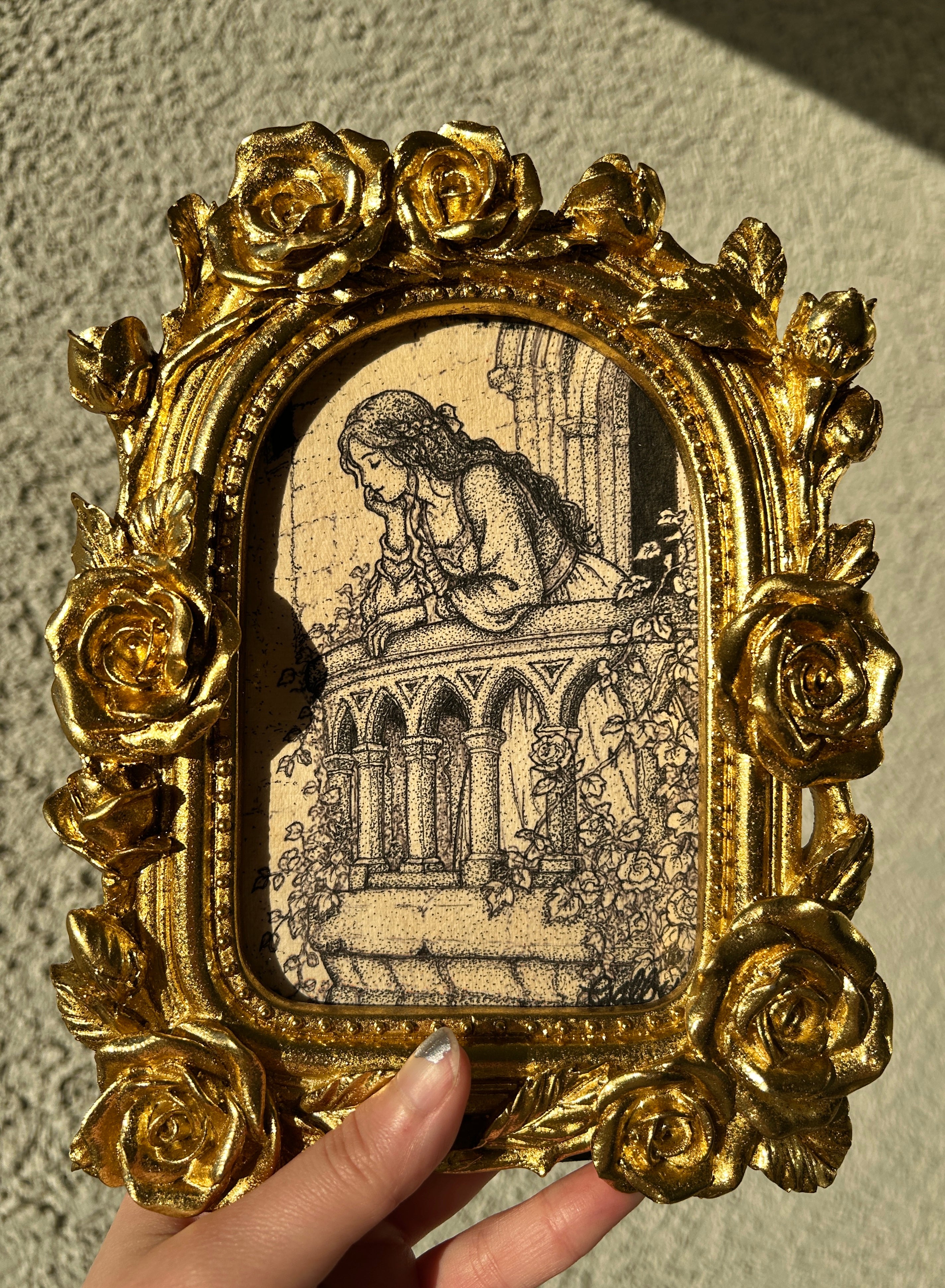 Longing ⋆ Framed Original Drawing