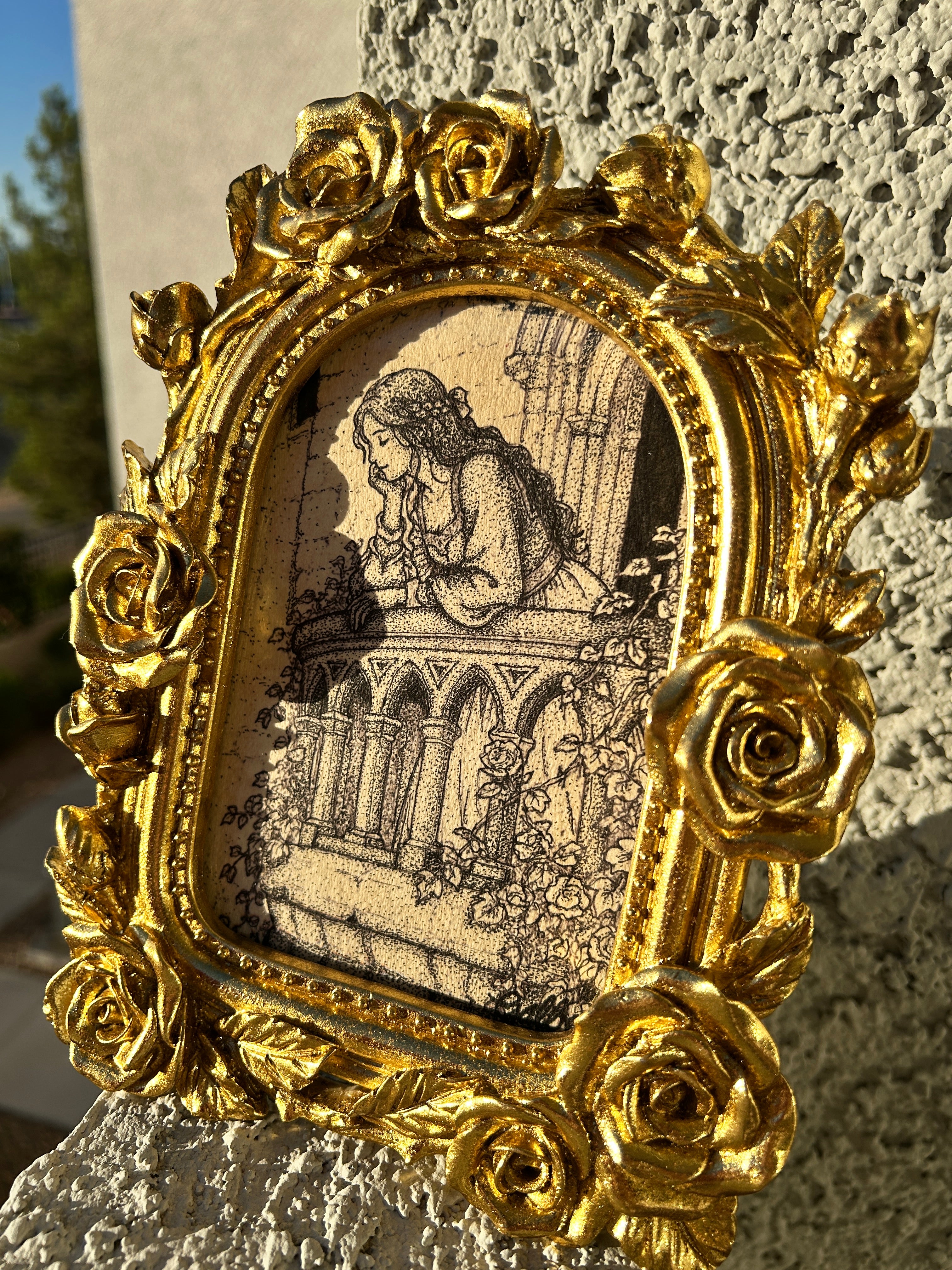Longing ⋆ Framed Original Drawing
