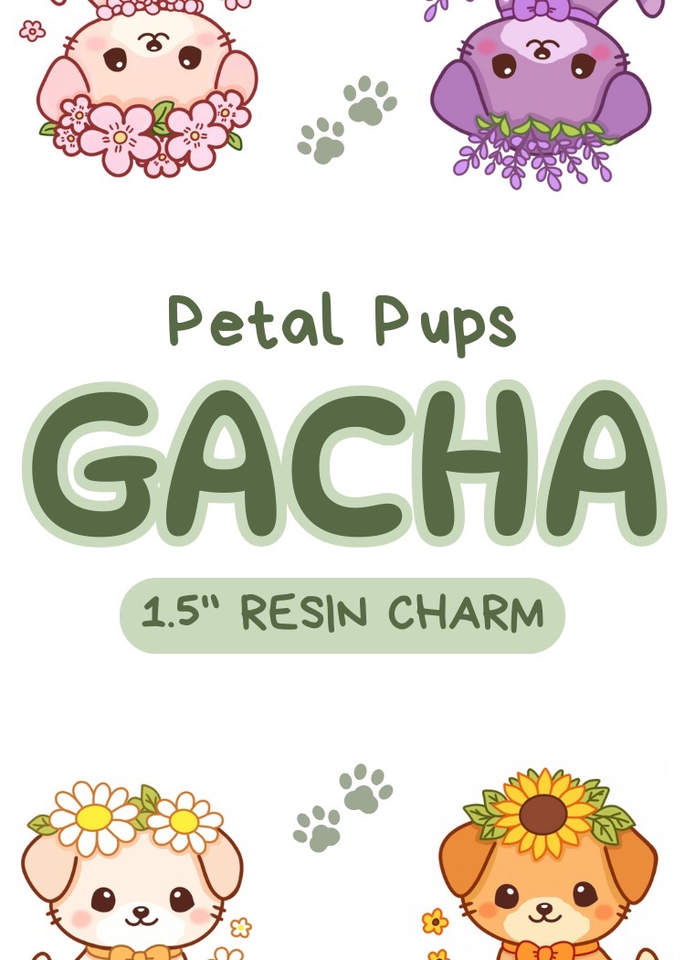 Petal Pups Keychain 💐 Blind Bag!