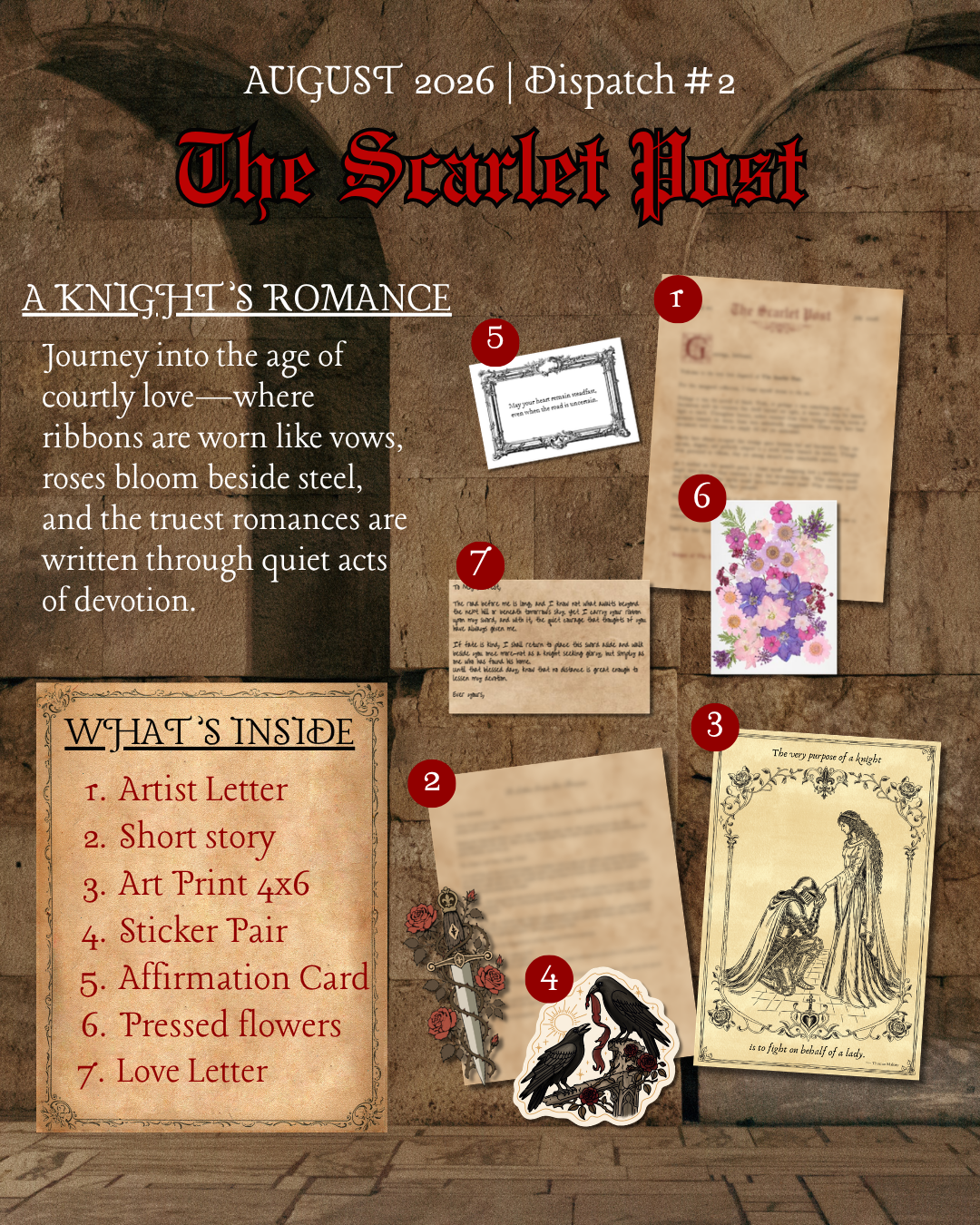The Scarlet Post 🥀 Dispatch #2 Catch-Up