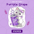 Purrple Grape 🍇 Sticker