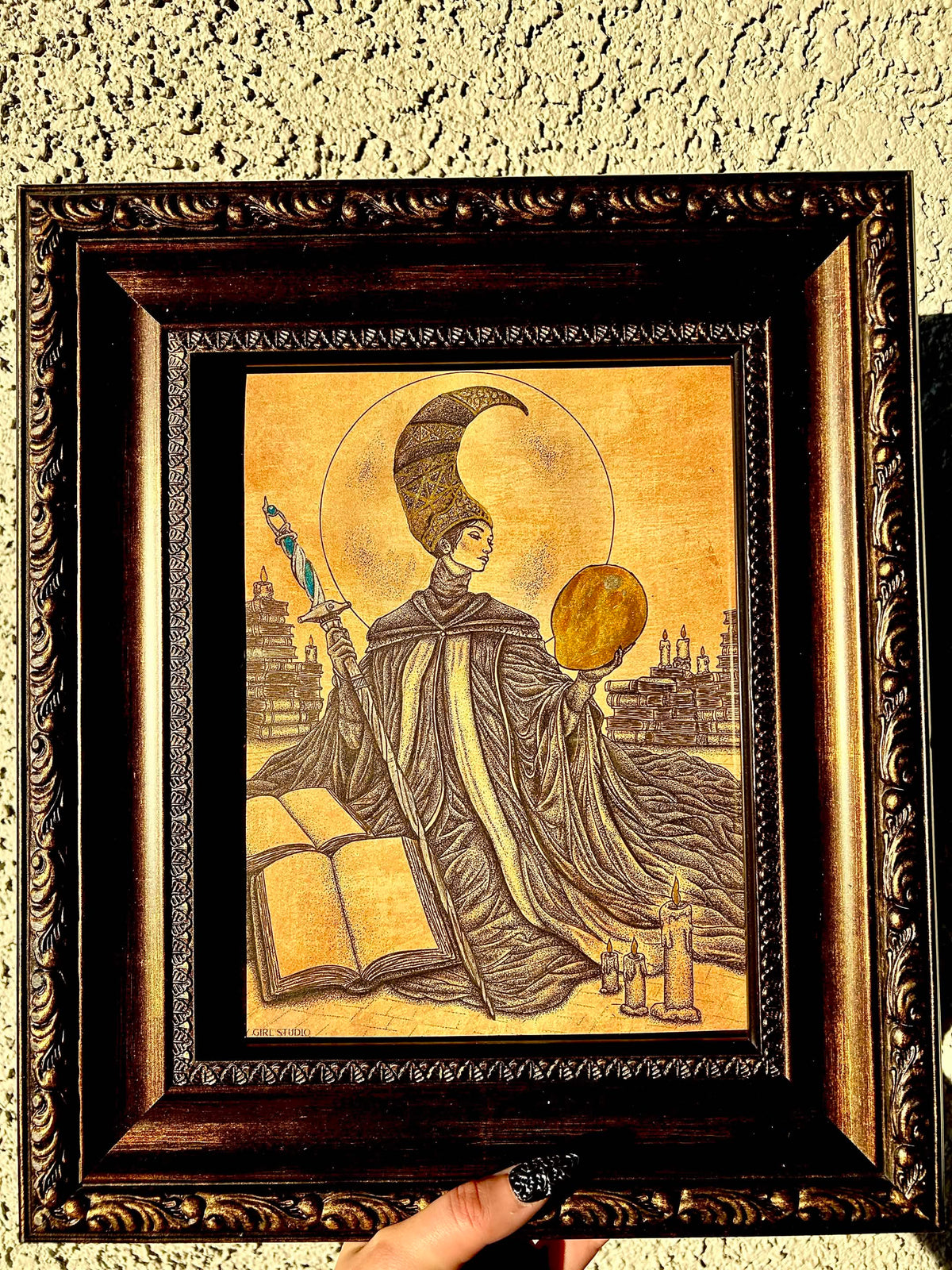 Rennala, Queen of the Full Moon ⋆ 8x10 Original Illustration