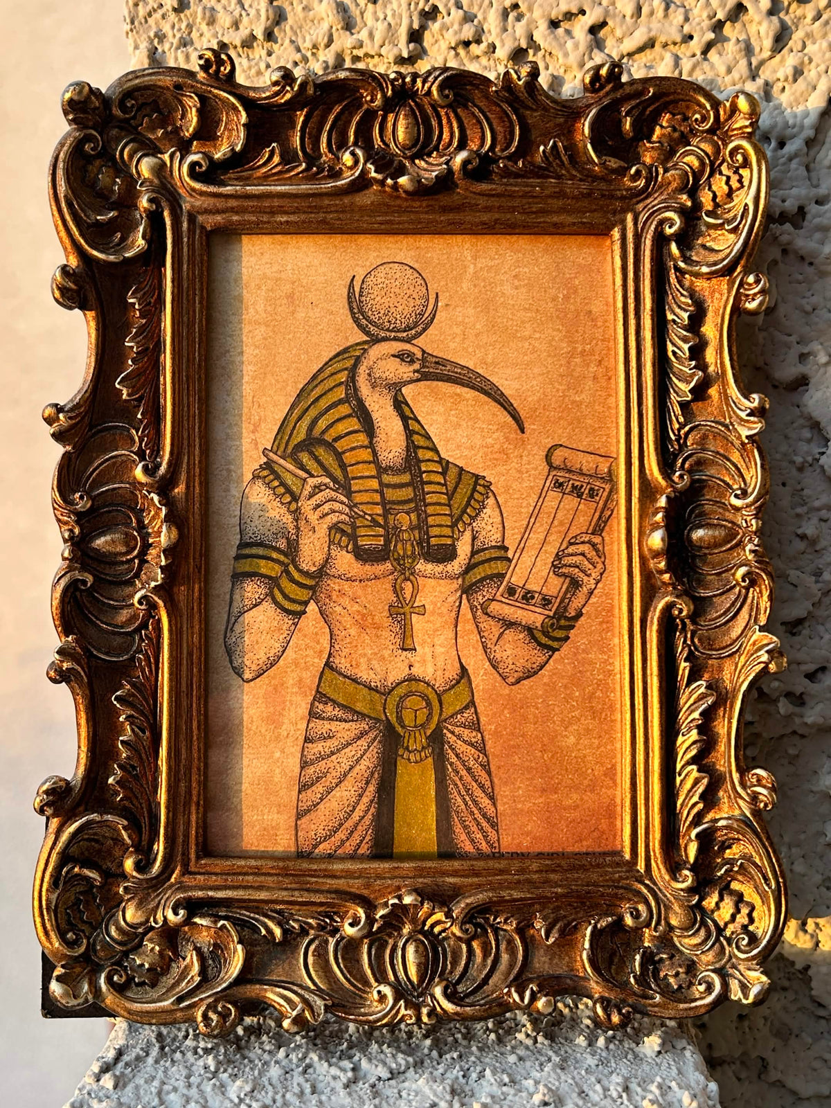 Thoth the Egyptian God ⋆ Original Illustration