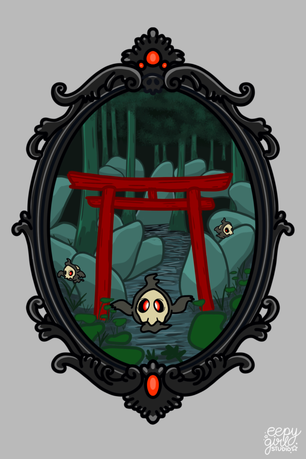Japan at Dusk 🌙 Art Print