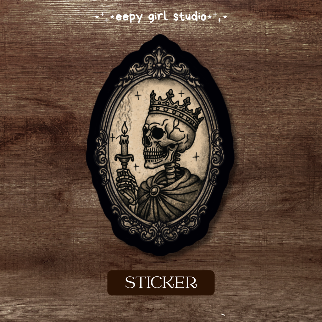 The Bone King • Sticker