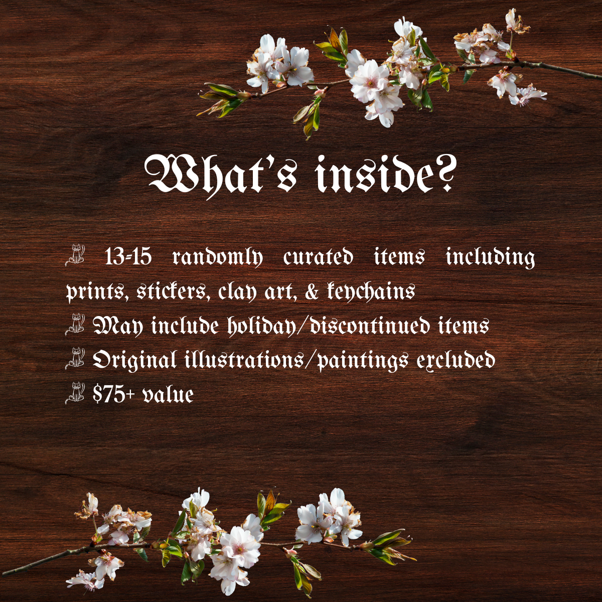 Curator's Cache ⋆ Mystery Bag